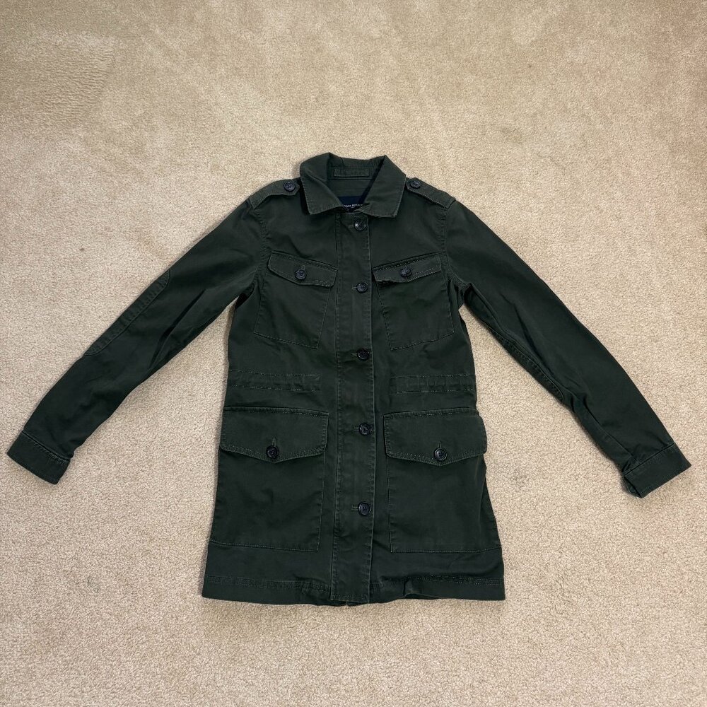[NEW] Women's Banana Republic Utility Green Jacket XXS